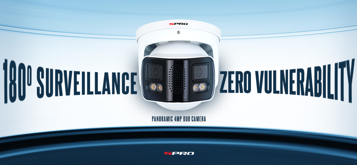 Embracing the Panoramic View: A New Era of Surveillance with SPRO’s Duo IP Camera.
